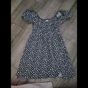 Hollister blue and white dress XS